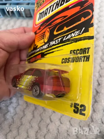 Matchbox Escort Cosworth-стар, снимка 2 - Колекции - 49646322