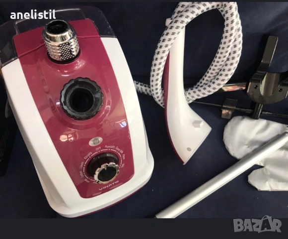 🔥 Вертикален парогенератор / парна ютия за дрехи — почти нов!, снимка 6 - Ютии - 53218605