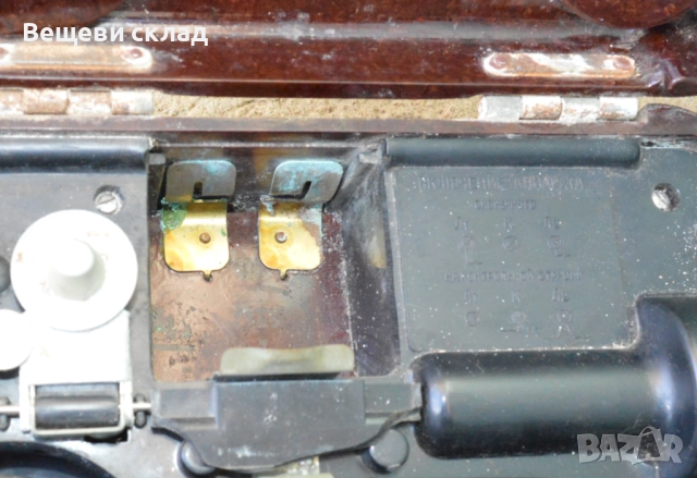 Военен съветски полеви телефонен апарат ТА-57 телефон ТАП, снимка 6 - Антикварни и старинни предмети - 32155879