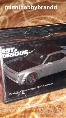 Dodge Challenger SRT Demon 1.43 Scale Ixo Deagostini , снимка 16 - Колекции - 49598555