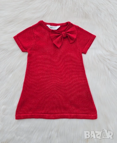 Детска рокля H&M размер 18-24 месеца, снимка 5 - Бебешки рокли - 52621773