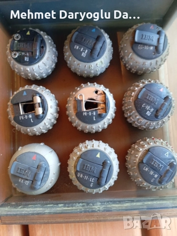 Голф топки за пишеща машина IBM Selectric., снимка 8 - Други машини и части - 51451442