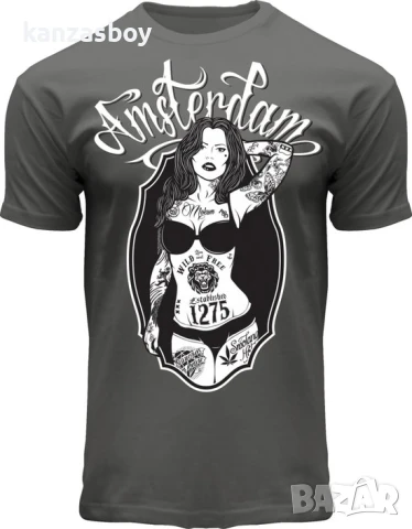 fox tattoo girl - страхотна мъжка тениска S