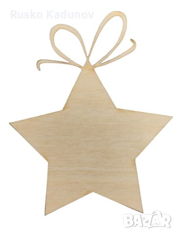 дървени висулки за елха , снимка 6 - Декорация за дома - 43034532