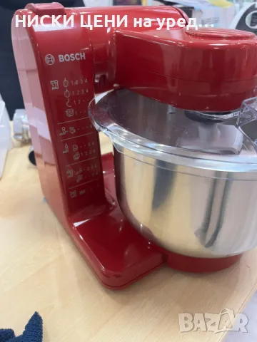Кухненски робот миксер с месомелачка BOSCH MUM44R2A - MUM4 , снимка 8 - Кухненски роботи - 49009367