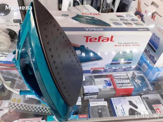 Tefal Мощна Парна Ютия - Ютия с незалепващо покритие, снимка 2 - Ютии - 28530324