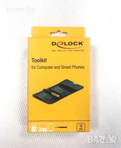 отвертка, накрайници, битове 13ч. за ремонт на смартфони, часовници, снимка 3 - Отвертки - 37511808