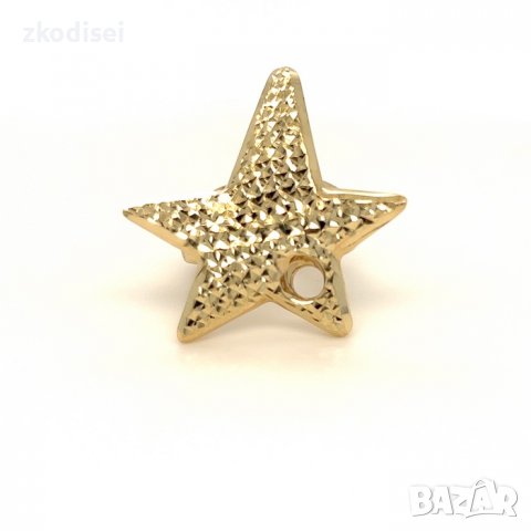 Златен пръстен 4,48гр. размер:51 14кр. проба:585 модел:4863-1