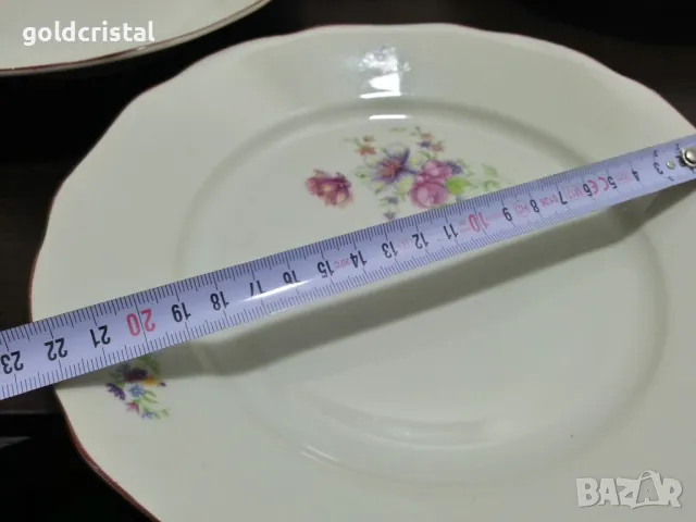 стар български порцелан чинии , снимка 6 - Антикварни и старинни предмети - 49106795