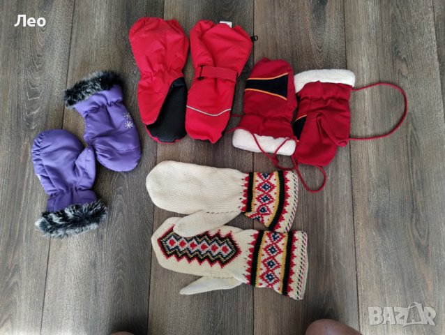 Детски -Момичешки зимни ръкавици.5 лева., снимка 3 - Други - 42526349