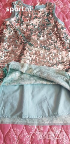 Официална рокличка за 8- 9 г.H&M, снимка 3 - Детски рокли и поли - 33396498