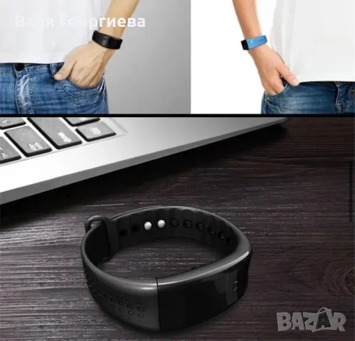 W2S Смарт Гривна Часовник Android IOS Bluetooth Оксиметър Часовник, снимка 6 - Смарт гривни - 50179150