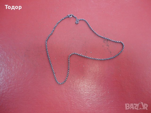 Страхотна сребърна верижка веришка 835, снимка 5 - Колиета, медальони, синджири - 43008012