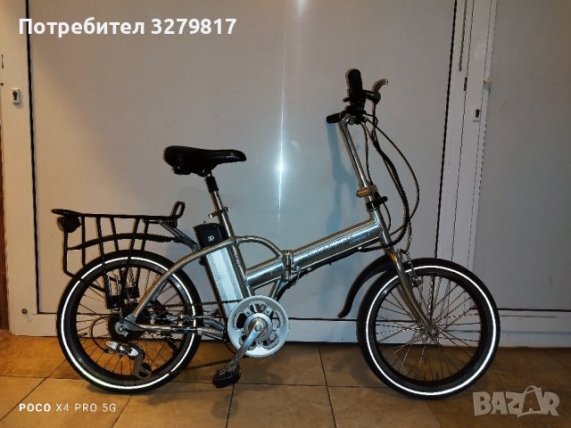 Сгъваем алуминиев велосипед, снимка 1 - Велосипеди - 43771798