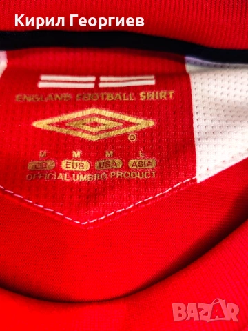 Umbro England.Оригинална футболна тениска., снимка 2 - Спортни дрехи, екипи - 53181772