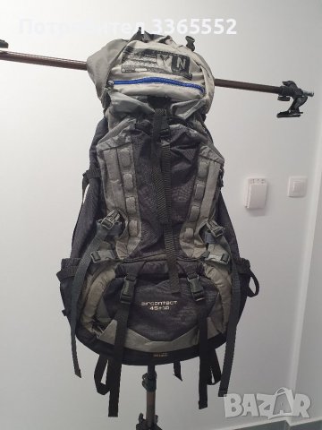 Туристическа раница Deuter Aircontact 45 + 10, мъжки модел, снимка 9 - Спортна екипировка - 36620052