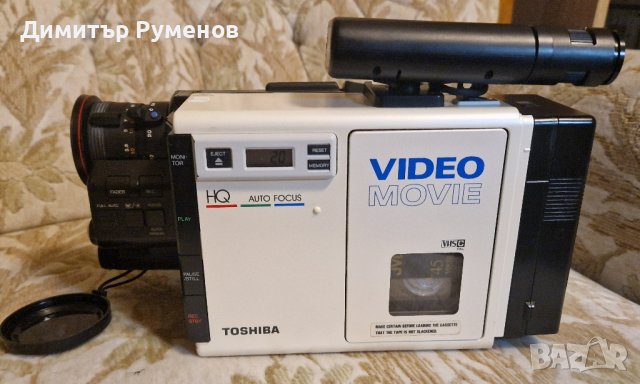 Видеорекордер Toshiba Video Movie Camera VHS-C SK-60P, снимка 4 - Камери - 43900477