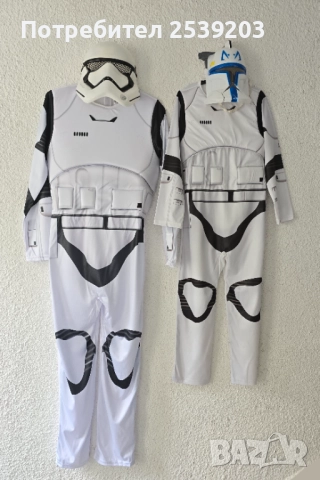 Костюм STAR WARS 7-8 години, снимка 2 - Други - 52190650