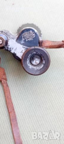 Стар бинокъл Carl Zeiss Turolem,4x20,WW1, снимка 5 - Антикварни и старинни предмети - 51788036