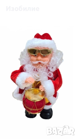 Коледна украса Танцуващ Дядо Коледа SD23, снимка 4 - Декорация за дома - 52361101