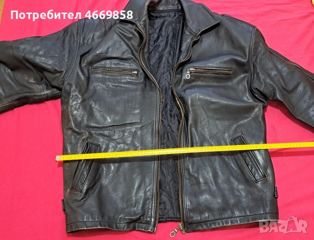 Кожено Яке от естествена Телешка кожа