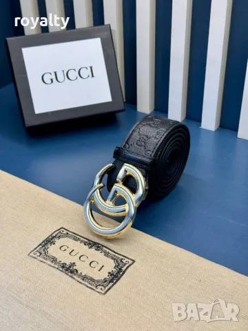 Gucci естествена кожа колани , снимка 3 - Колани - 49483647