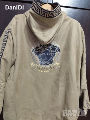 Дамско палто в тигрово/леопард Версаче ,с две лица, снимка 9 - Якета - 52454136