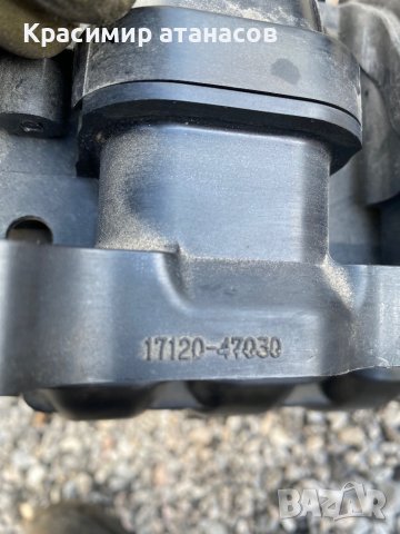 Всмукателен колектор за Тойота Аурис.17120-47030, снимка 4 - Части - 44118638