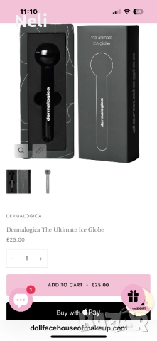 Ампула за криотерапия на лицето, снимка 4 - Козметика за лице - 49388186