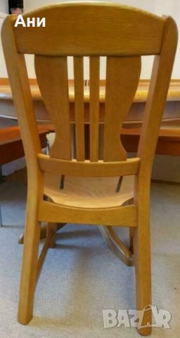 Трапезни дъбови  столове, снимка 2 - Столове - 35014216