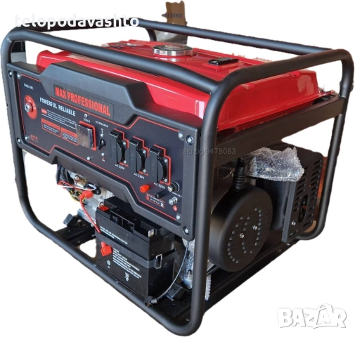  Професионален Генератор за ток HOLGER 9.5kw - ел. стартер, дисплей 100% медни намотки!!!, снимка 2 - Генератори - 21298436