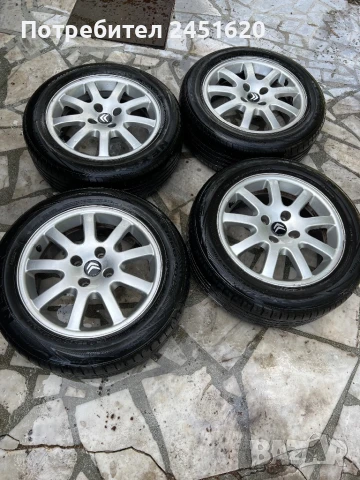 Продавам лети джанти 16” 4х108 с летни гуми 205/55/16, снимка 10 - Гуми и джанти - 50049700