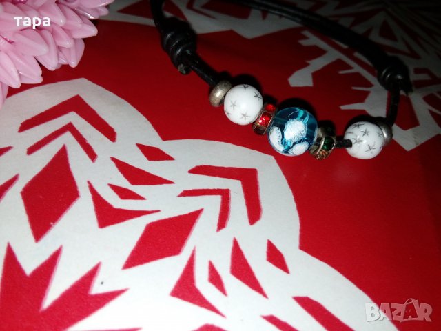 Ластичка за коса и гривна, снимка 2 - Гривни - 26701133