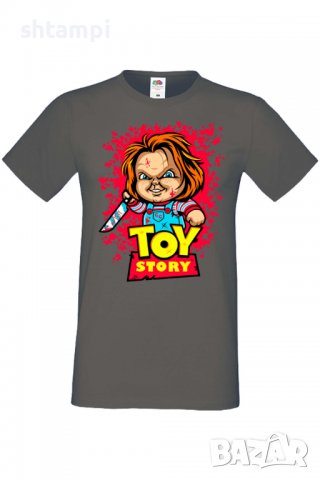 Мъжка тениска Toy Story Chucky,Изненада,Повод,Подарък,Празник, снимка 4 - Тениски - 37652331