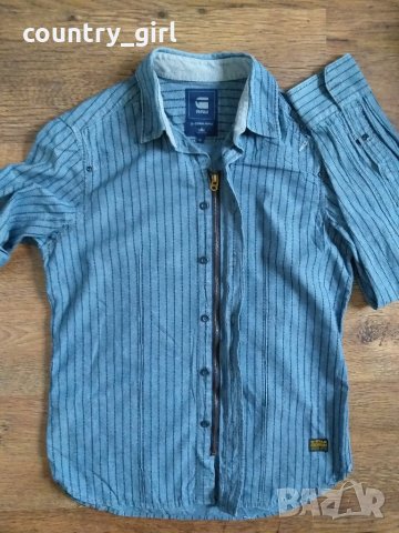 g-star modernist shirt - страхотна мъжка риза, снимка 4 - Ризи - 27775973