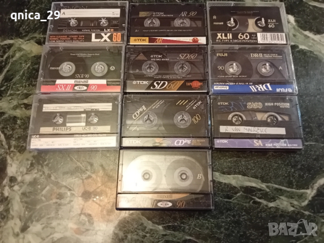 Лот 10 броя аудио касети /2/