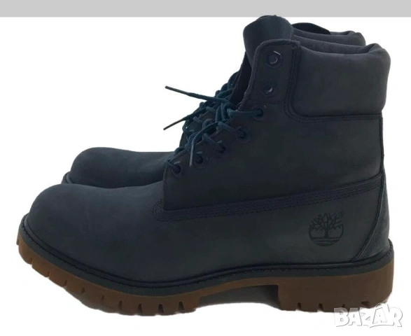 боти / обувки Timberland 6 Inch Navy 6718B номер 9 = 43,5 водоустойчиви , снимка 2 - Мъжки боти - 53100650