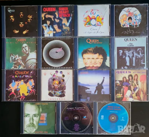 CD дискове на Queen и Roger Taylor (неофициални матрични), снимка 1 - CD дискове - 48026657