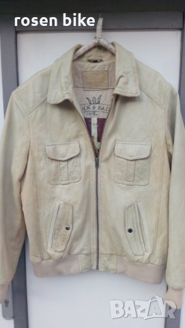 ''OAKWOOD''оригинално мъжко кожено яке ХЛ размер, снимка 4 - Якета - 28475590