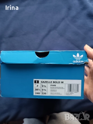 Adidas Gazelle 38 - чисто нови, снимка 6 - Маратонки - 52817913