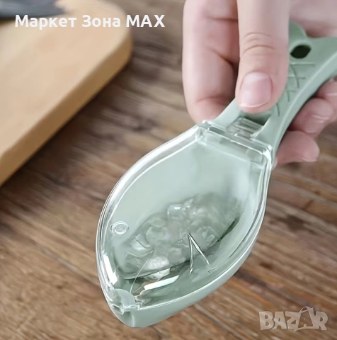 Обелвач за рибени люспи с метални ножчета – лесно и бързо почистване на риба, снимка 7 - Други стоки за дома - 52896321