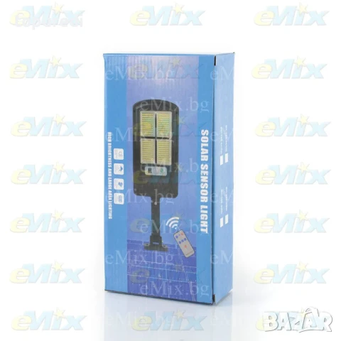 СОЛАРНА СЕНЗОРНА ЛАМПА BK-120, снимка 8 - Соларни лампи - 50725949