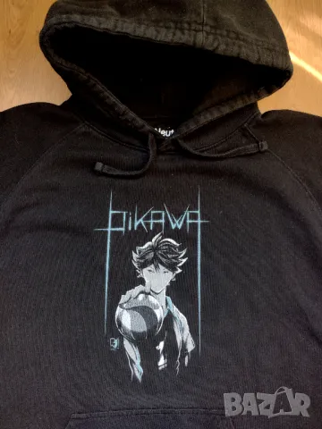 Anime Oikawa - суитчър мъжки с качулка XL