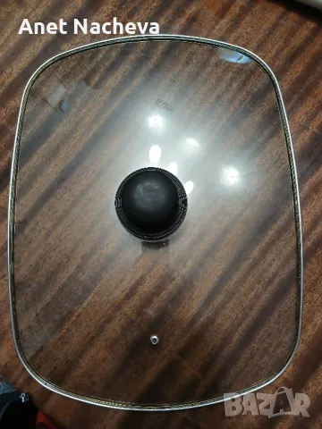 Капак стъклен за правоъгълна тава