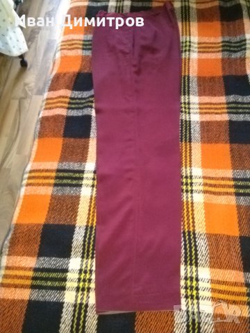 Абитуриентски костюм цвят бордо за висок мъж 2XL, снимка 4 - Костюми - 36598165