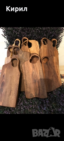 Дъски за мезета Орех, снимка 3 - Аксесоари за кухня - 45160654
