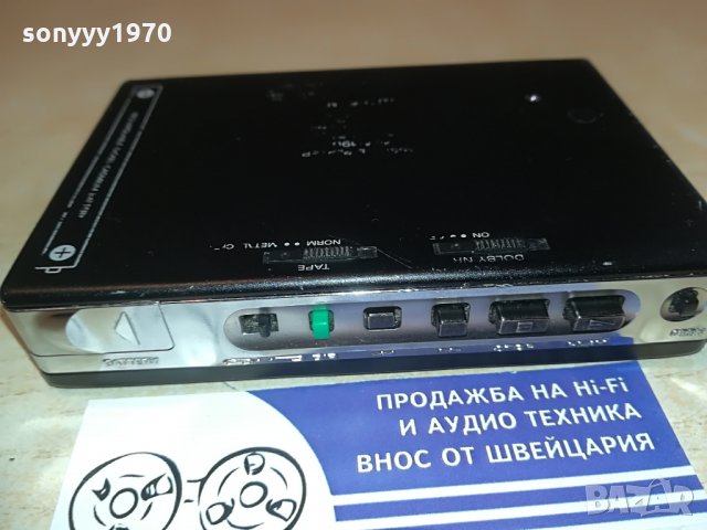 sony wm-190 walkman-made in japan-mettal, снимка 7 - MP3 и MP4 плеъри - 28413376