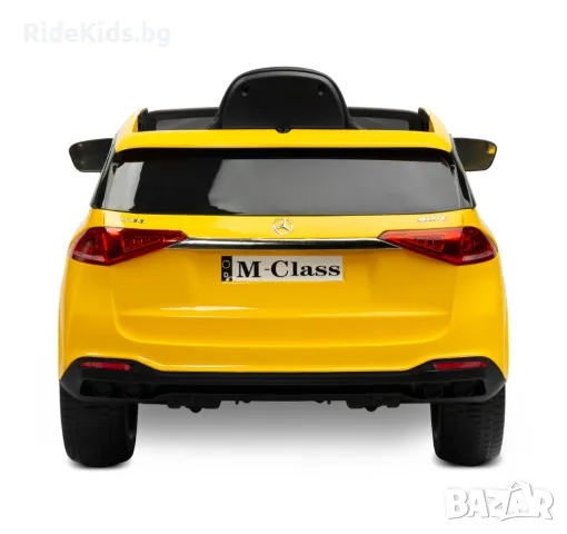 Луксозен детски акумулаторен джип MERCEDES W166 – Жълт, с дистанционно и LED светлини, снимка 10 - Детски велосипеди, триколки и коли - 50099674