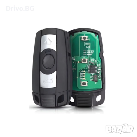 Гаранция! Висококачествен ключ с платка за BMW E60 E70 E87 E90 и други, снимка 2 - Части - 52556769