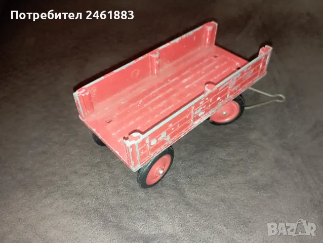 Старо ремарке 1/32 Crescent made in England метална количка , снимка 3 - Колекции - 48758194